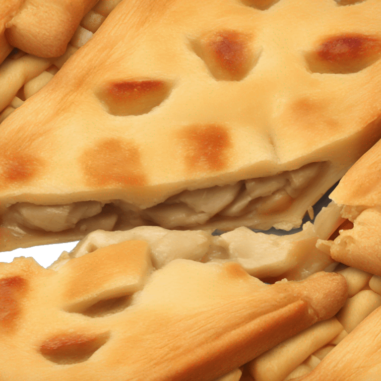 chicken pie slice emoji