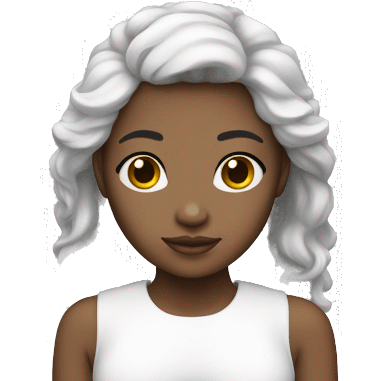 Angel white skin girl emoji