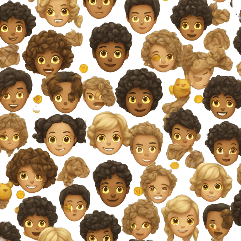 mixed kids emoji