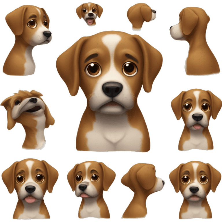 Our gang dog emoji