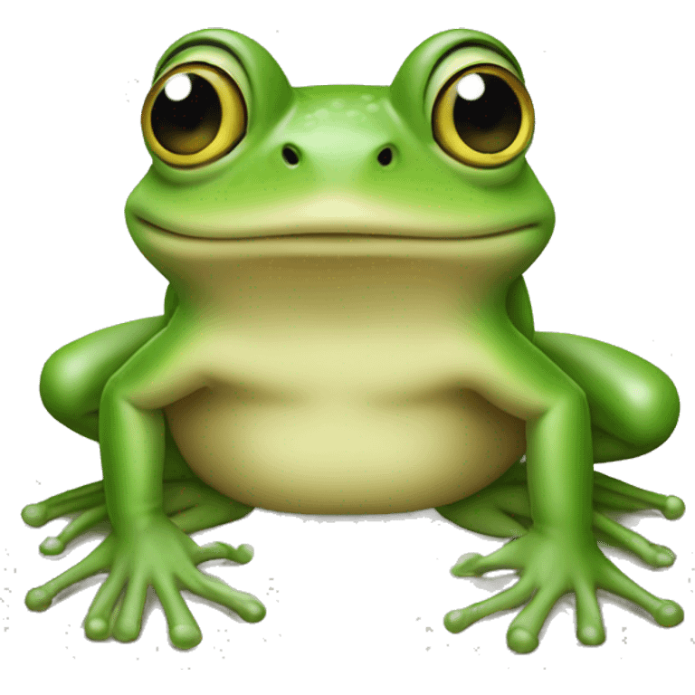 Grenouille doigts d’honneur  emoji