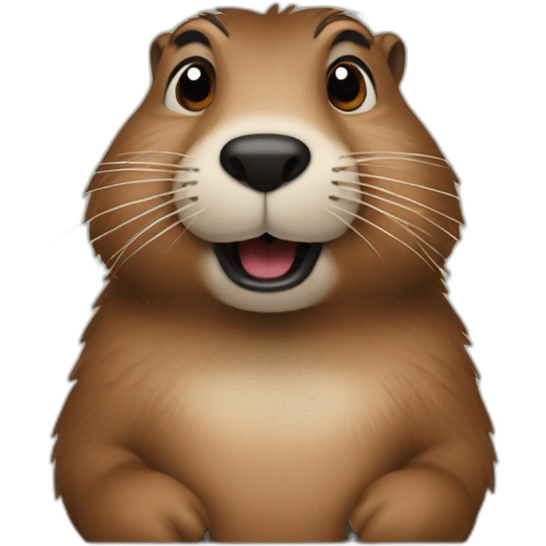 groundhog emoji