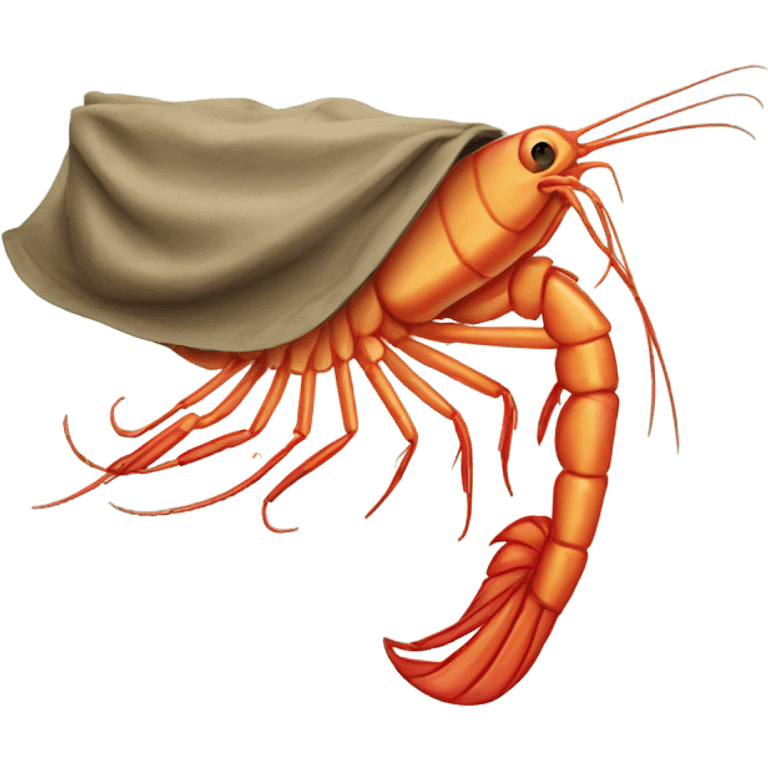 Old camper shrimp emoji