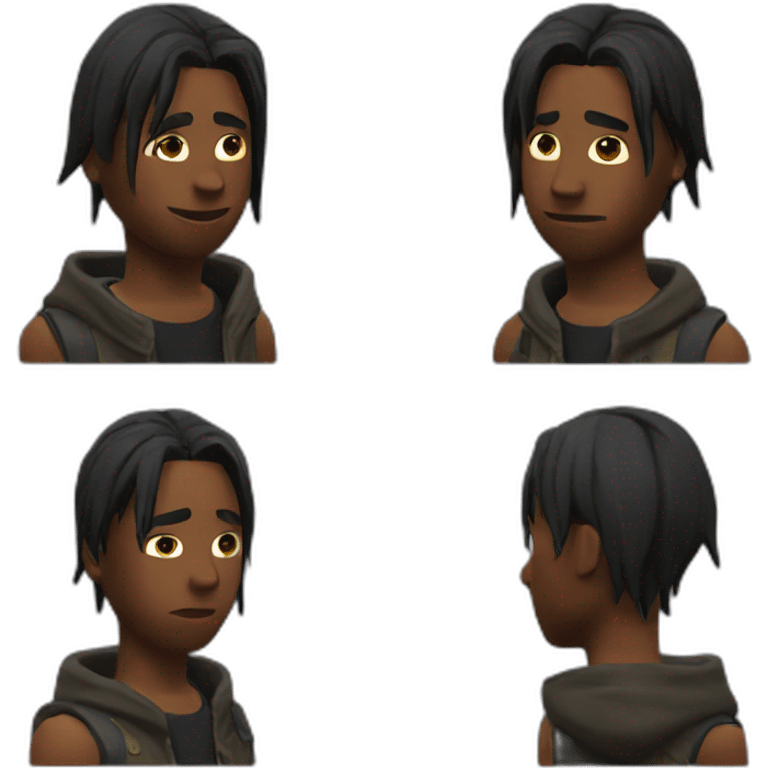 Travis scott fortnite emoji