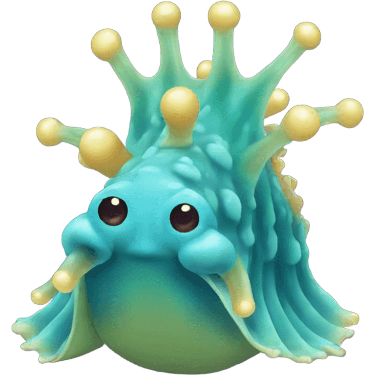 Sea slug emoji