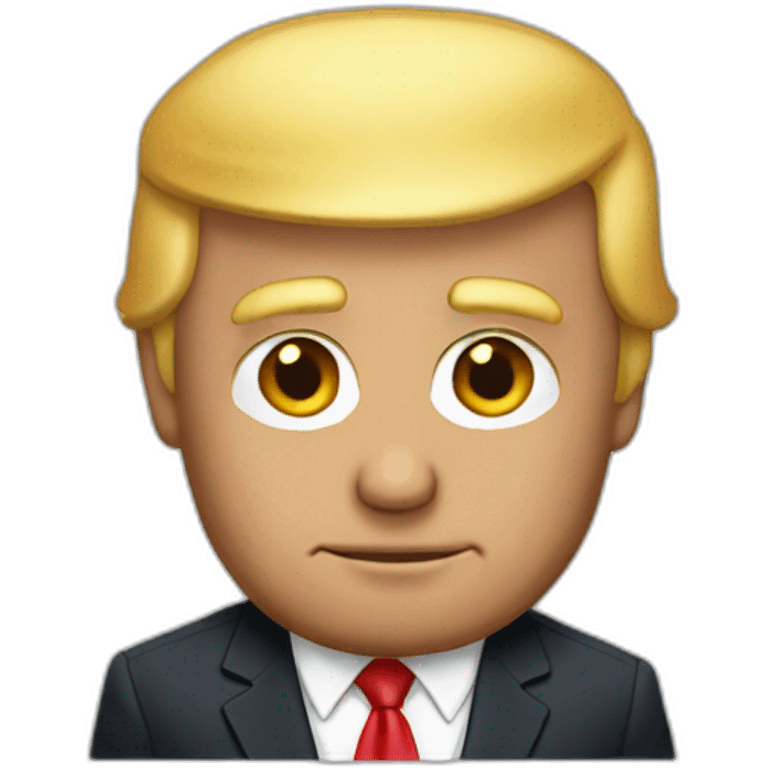 Donald J Trump emoji