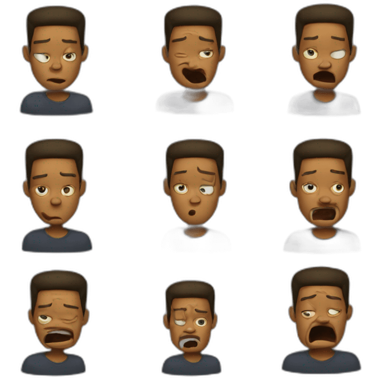 will smith crying emoji