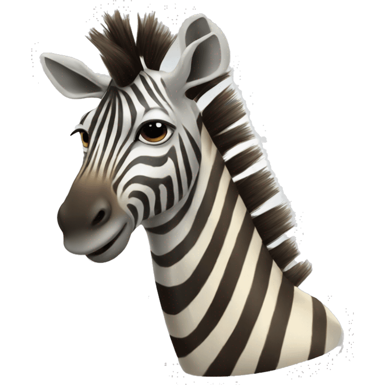 zebra and girrafe combined emoji