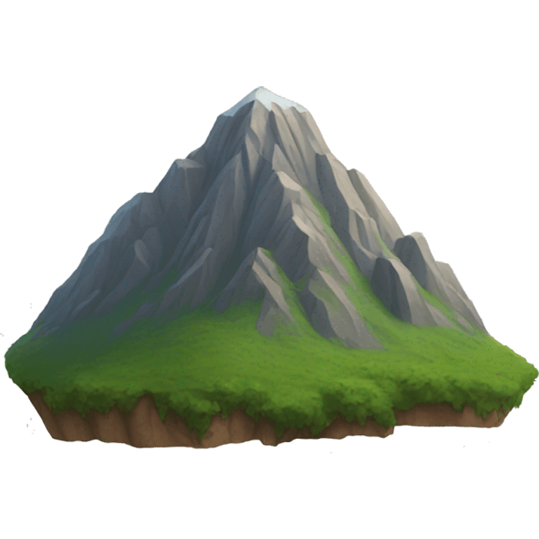 Mountain emoji