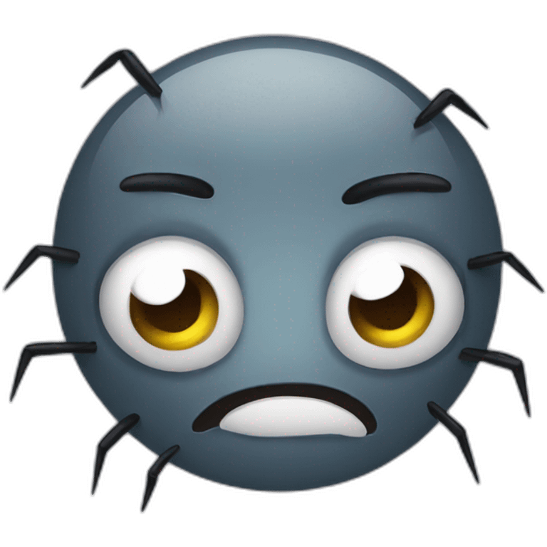 Cry spider emoji