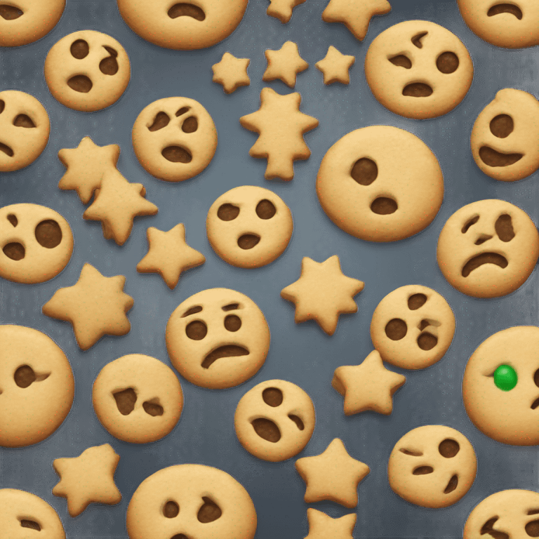 Christmas baked cookies emoji