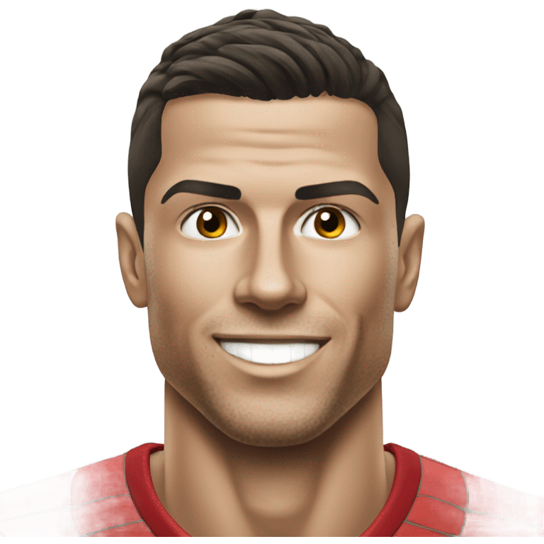 Human Cristiano Ronaldo emoji