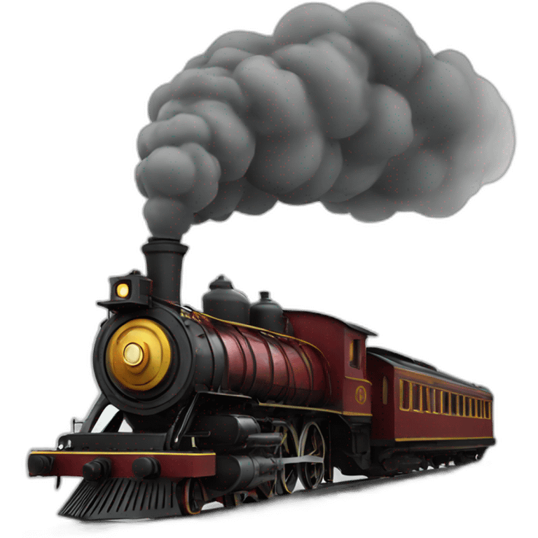 steam train emoji