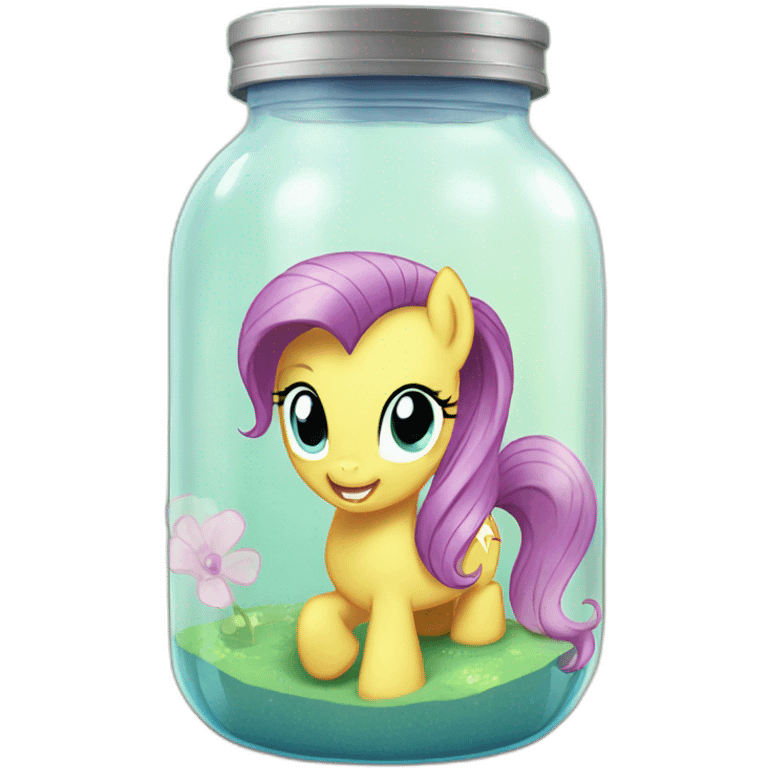 My little pony in jar emoji