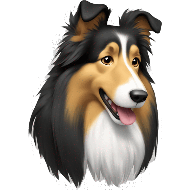 rough collie emoji