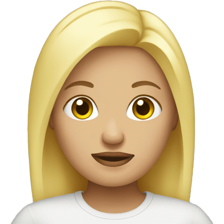 fat blonde emoji