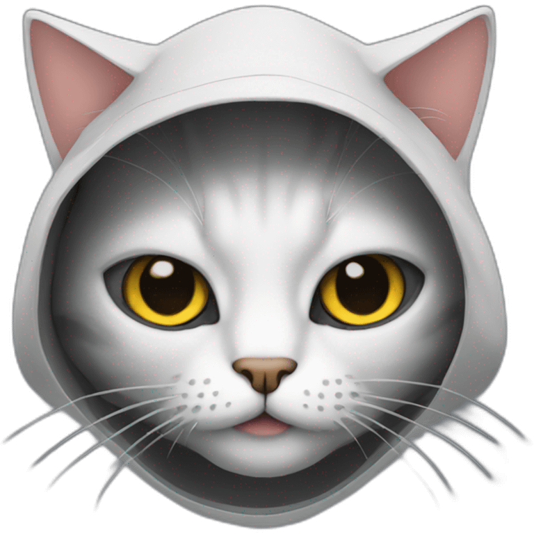 Hacker cat emoji