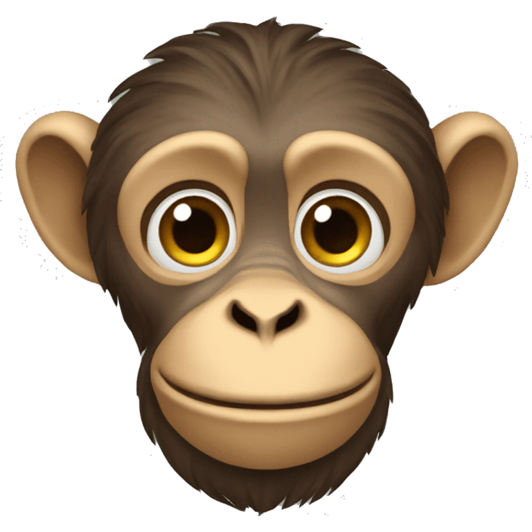 Monkey contento emoji