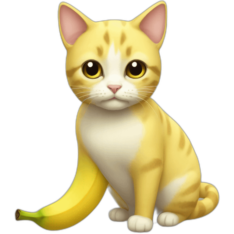 Banana cat emoji