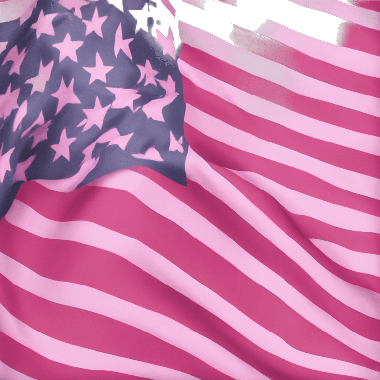 flatpink american flag  emoji