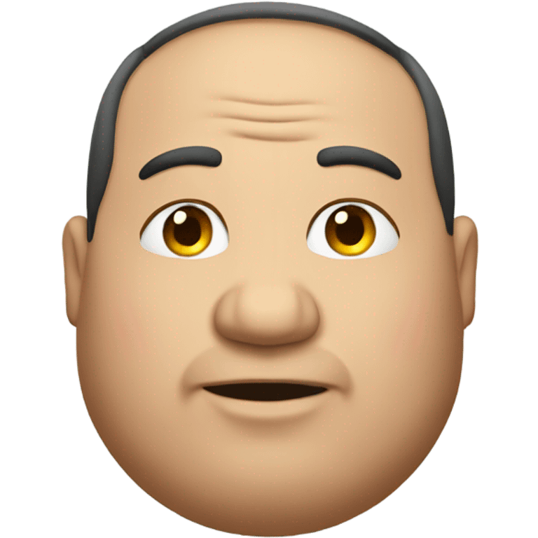 Fat man emoji