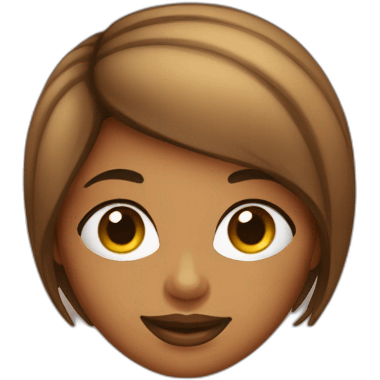 Chica africana negra emoji