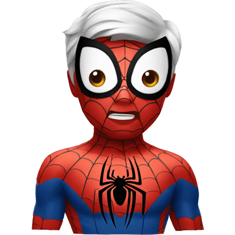 Spider man emoji emoji