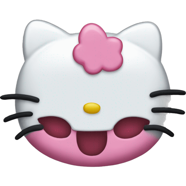 hello kitty head emoji