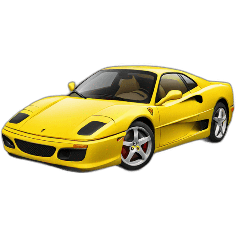 yellow ferrari emoji