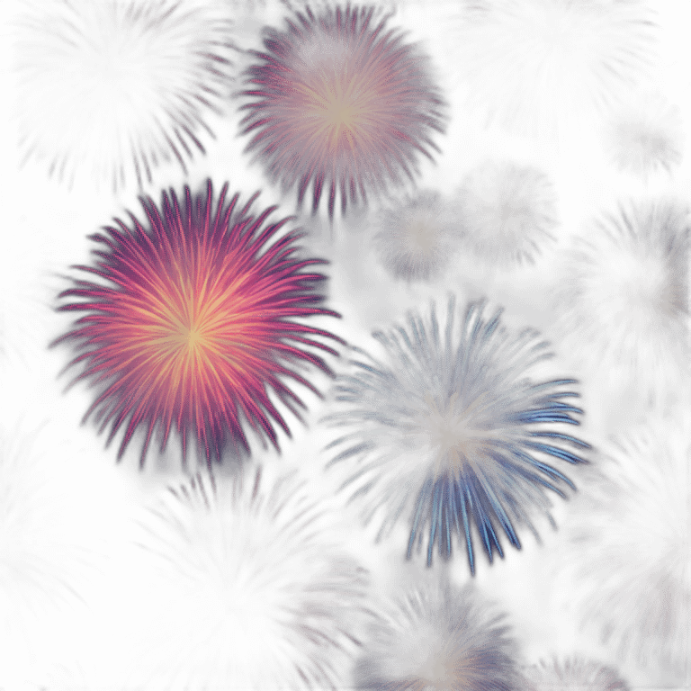 new year fireworks emoji