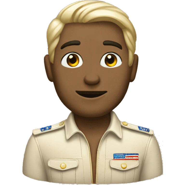 a beige evel emoji