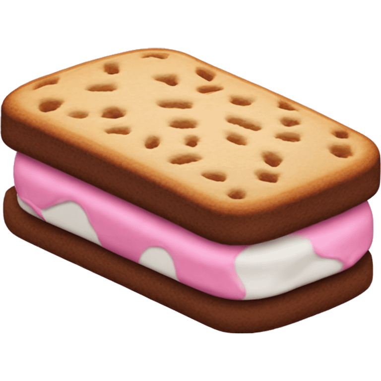 Neapolitan ice cream sandwich  emoji