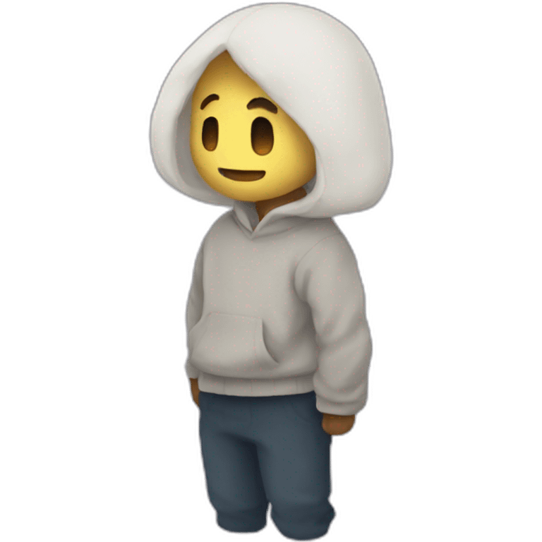 Frisk from undertale emoji