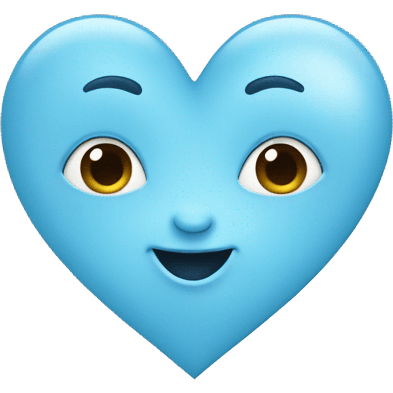 baby blue heart emoji