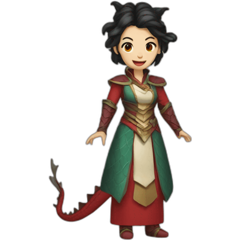 dragon lady emoji