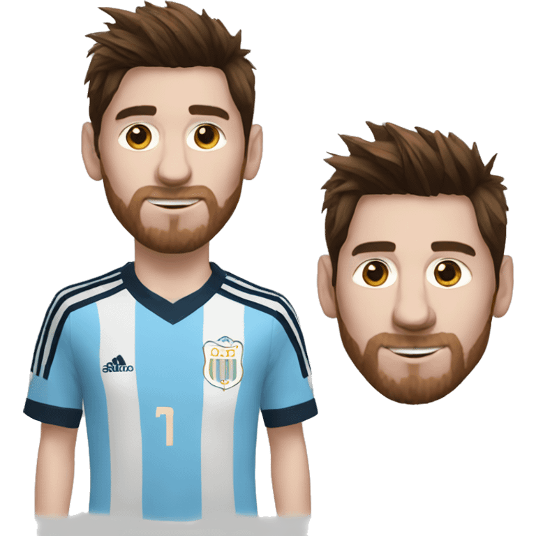 Messi argentina  emoji