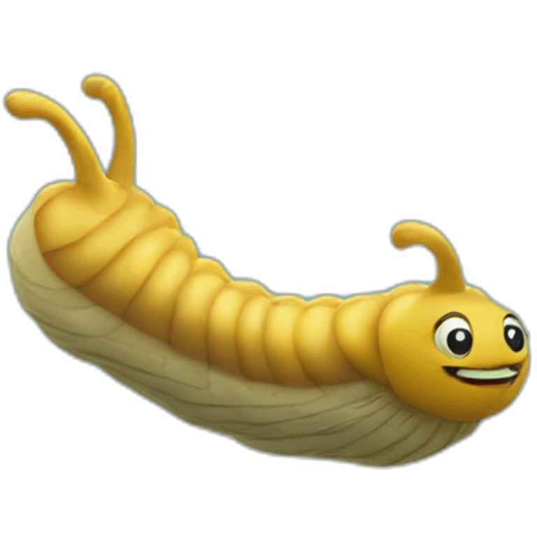 slug flying over fence emoji