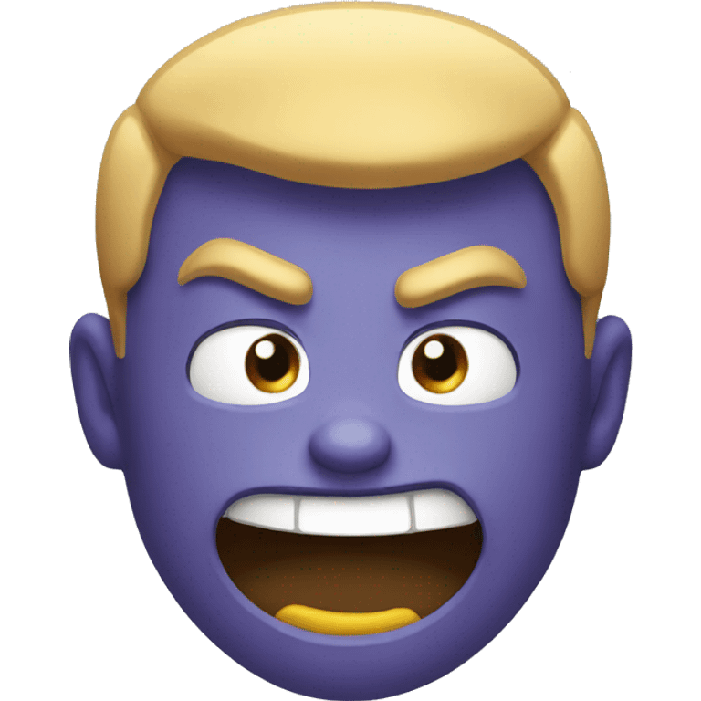 goofy angry emoji emoji