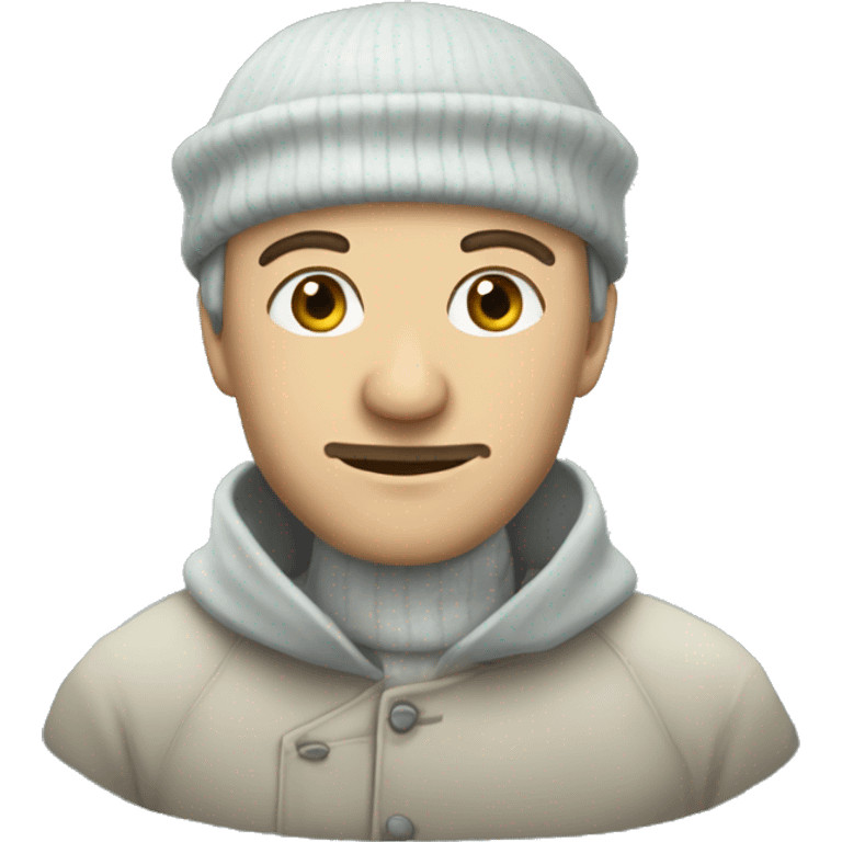 Tatar in a skullcap emoji