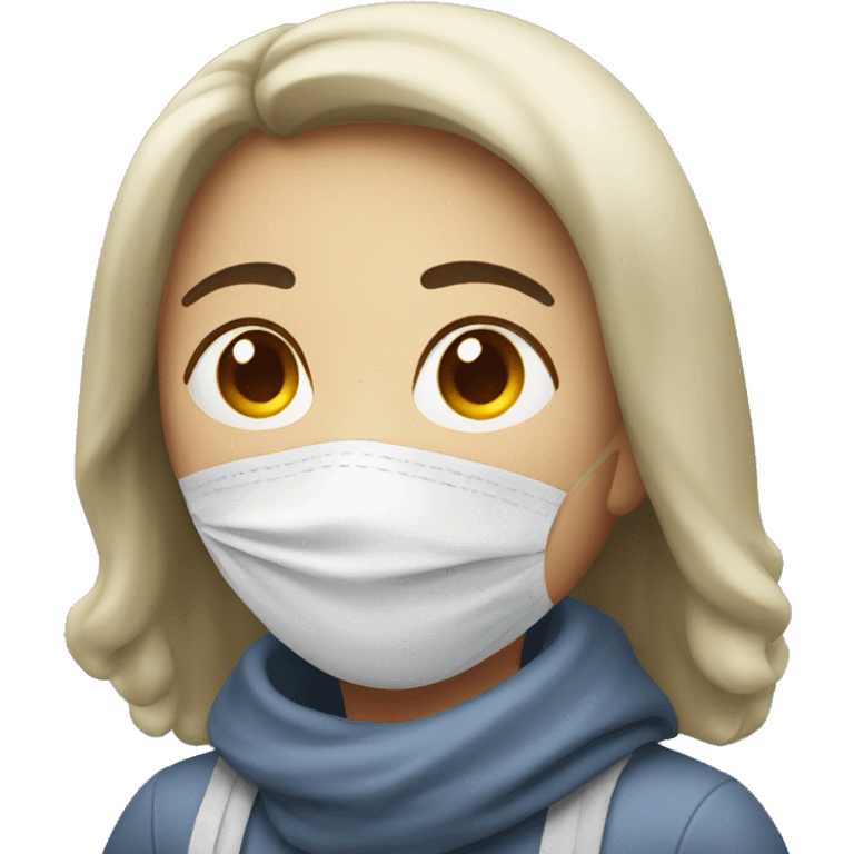 woman sick emoji