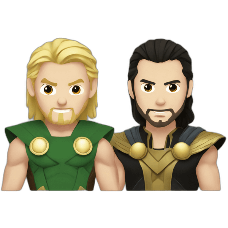 Thor and Loki emoji