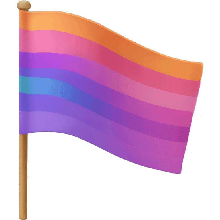 LGBTQ lesbian flag emoji