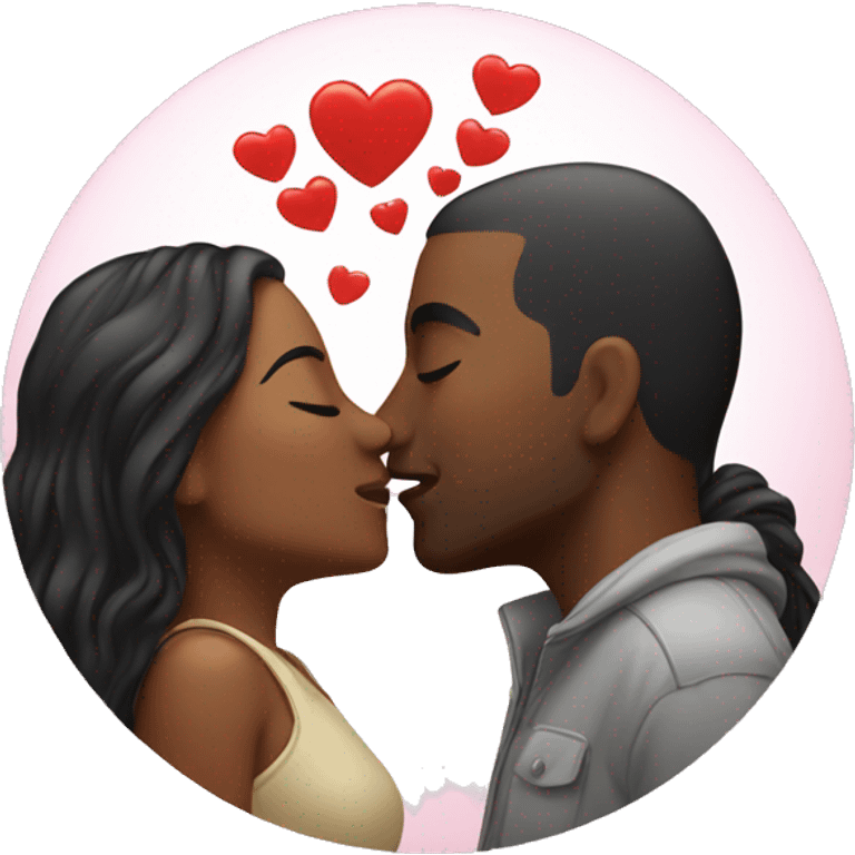 Couple kissing  emoji