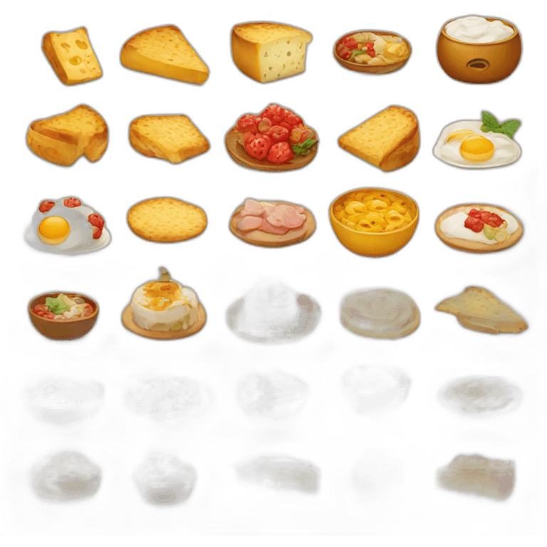 Swiss food emoji