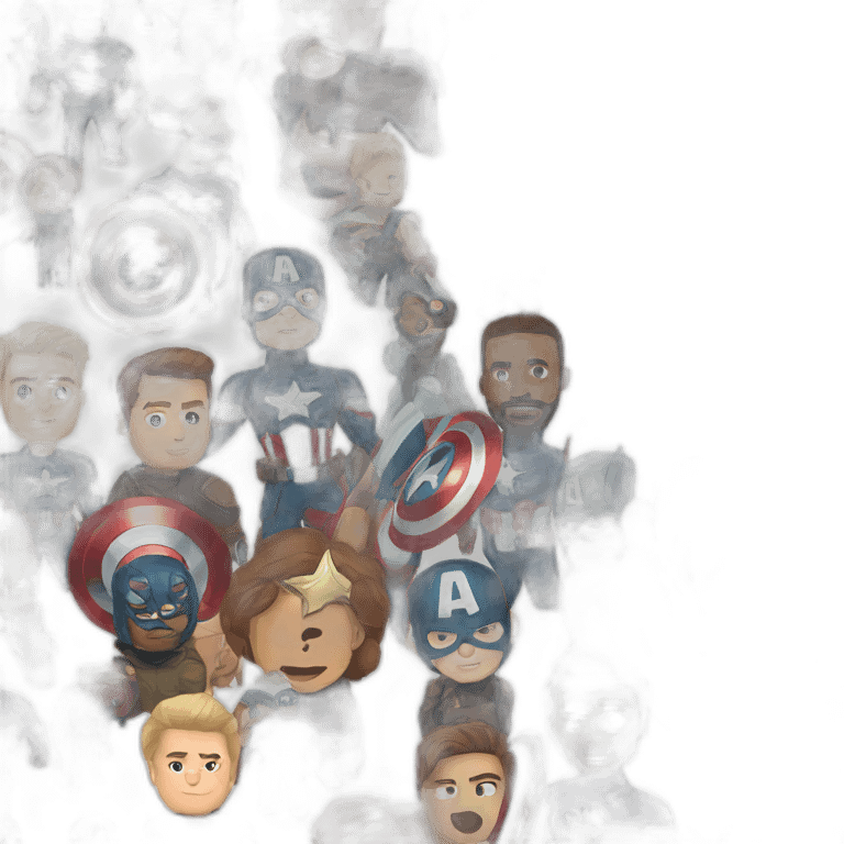 GROUPDS OF CAPTAIN AMERICA emoji