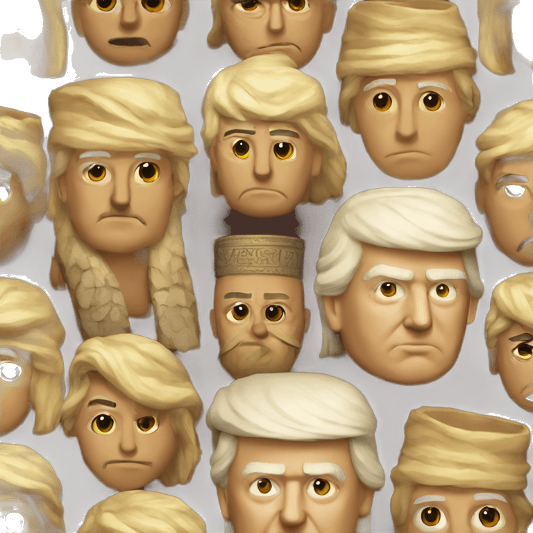 Trump ancient Mesopotamian emoji