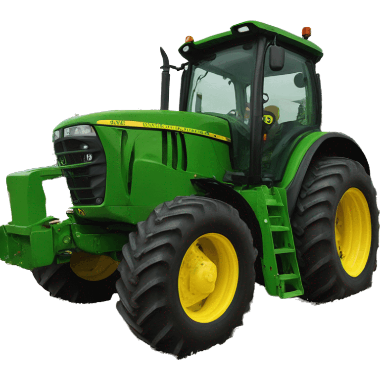 Tracteur John deere emoji