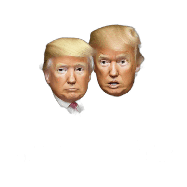 Donald trump, joe emoji