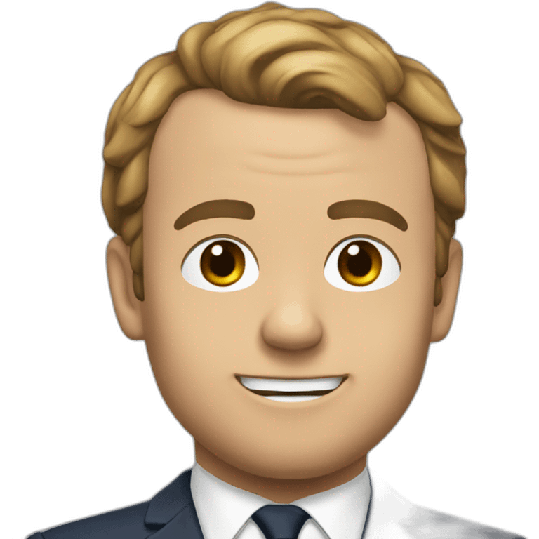 macron figthing emoji