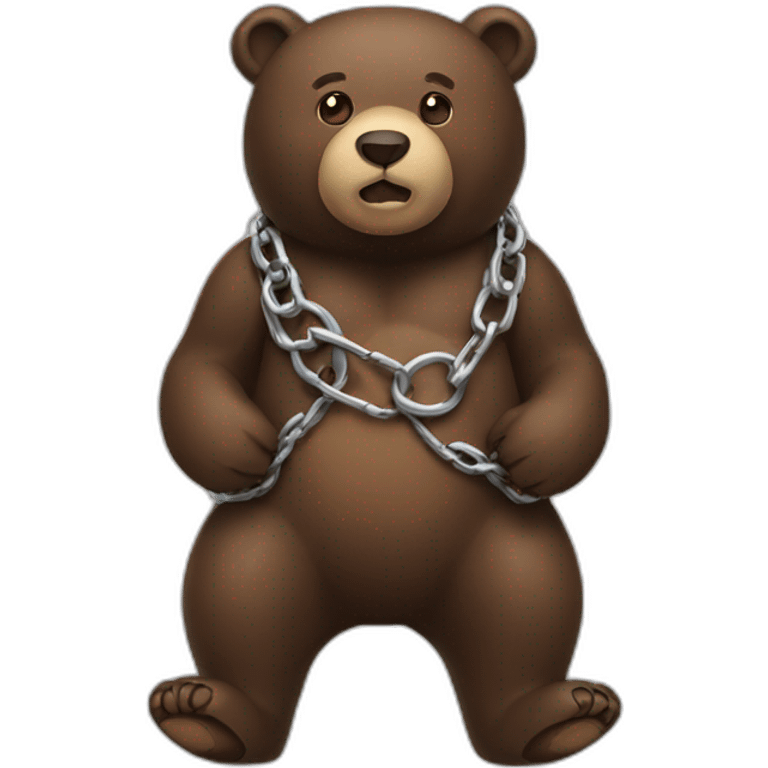 bear-chain emoji